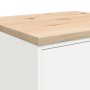 vidaXL Garagen-Aufbewahrungsschrank Weiß 60x51x85 cm Massivholz Kiefer 860598_10