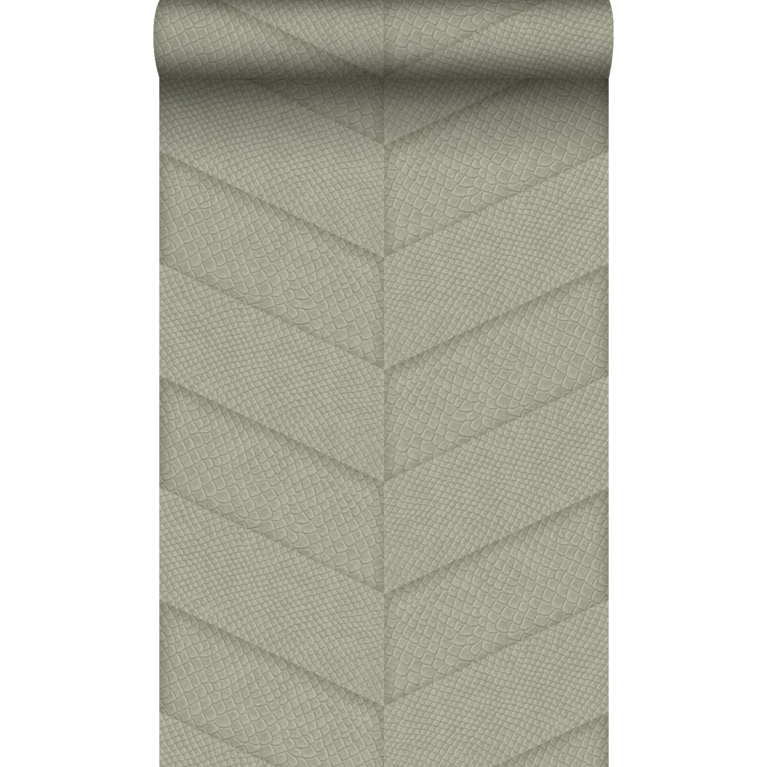 Origin Wallcoverings Tapete Fliesenmuster mit Schlangenhaut-Motiv Beige 53 günstig online kaufen
