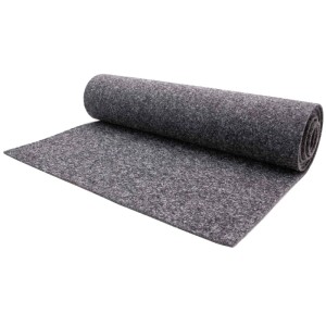 Grauer Primaflor Nadelfilz Merlin Teppichboden als Rollenware (2x3m).