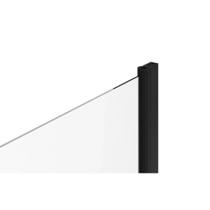 Vente-unique Duschabtrennung Tobin Schwarz 70 cm