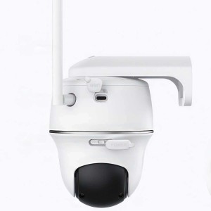 Reolink Überwachunskamera Argus Series B430 Akkubetriebene Kabellose 5 MP Dualband WLAN-Kamera mit Schwenk- und Neigefunktion