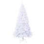 furnicato Künstlicher Weihnachtsbaum, weiße PVC-Zweige, 240 cm hoch.