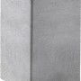 Grauer Winkel-Eckstein (80x40x40 cm) für Mauersysteme, ideal für Hochbeete und Hänge.