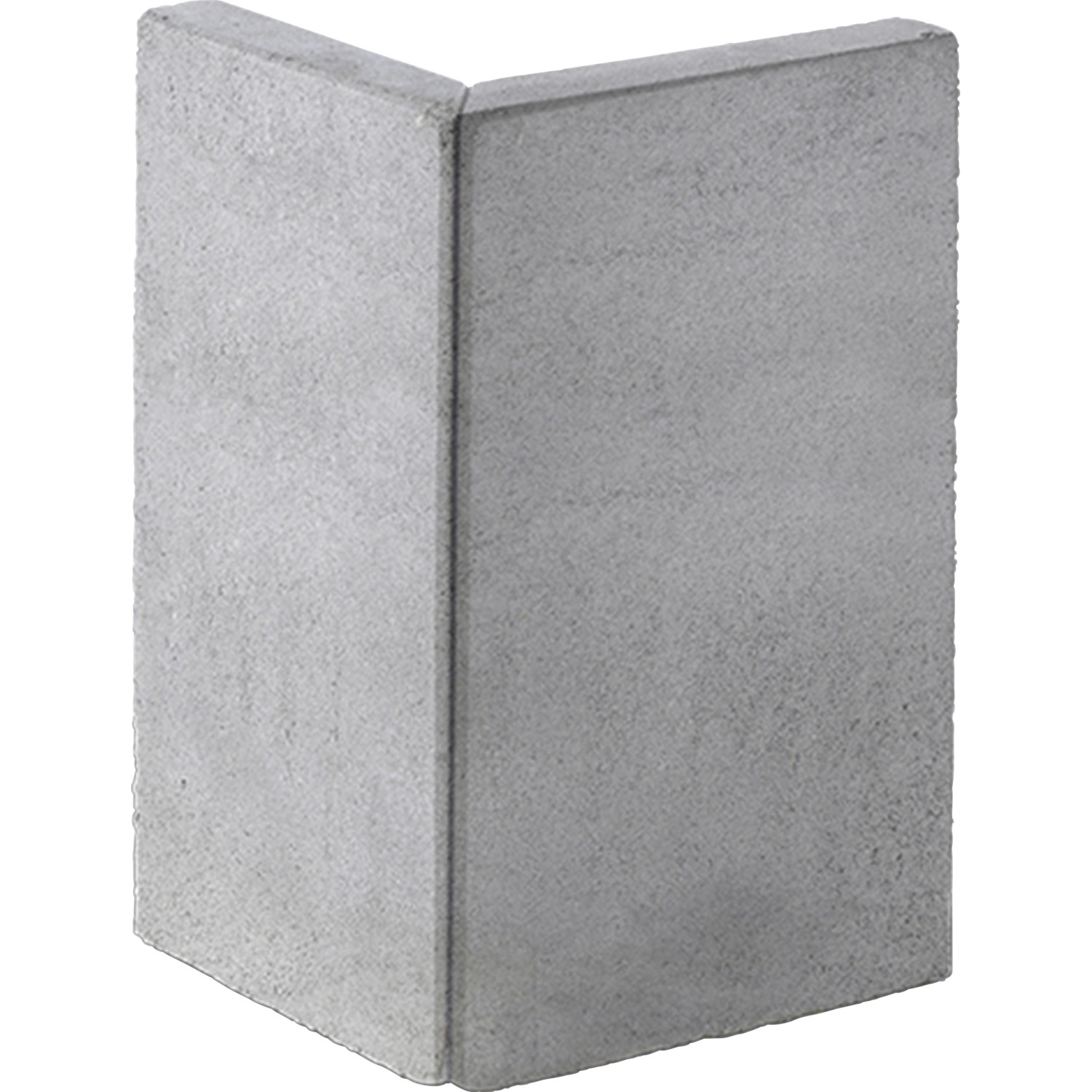 Winkel-Eckstein Grau 80 cm x 40 cm x 40 cm