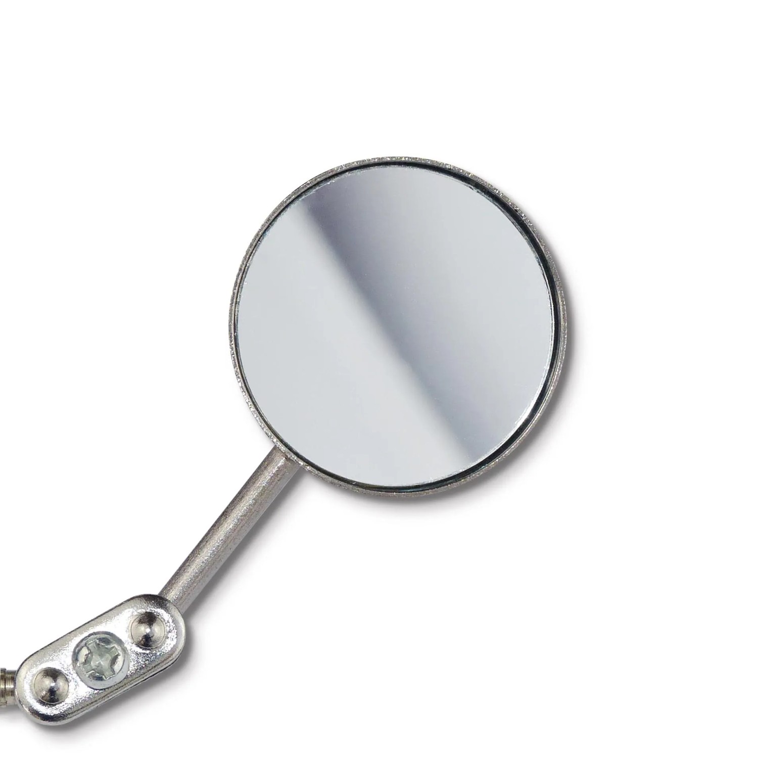 Blanko Inspektionsspiegel, Ø 30mm, ausziehbar bis 490mm, für Werkzeug-Sets.