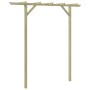 Gartenpergola aus Holz, 200x40x205 cm, ideal als Rankhilfe und Gartendekoration.