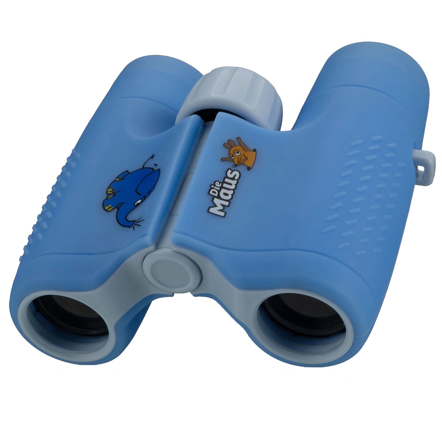 DieMaus Kinderfernglas 6 x 21 mit Beutel Elefant-Motiv Blau