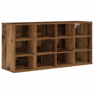 vidaXL Schuhschrank mit Regal Altholz 103 x 30 x 51 cm Holzwerkstoff 875209