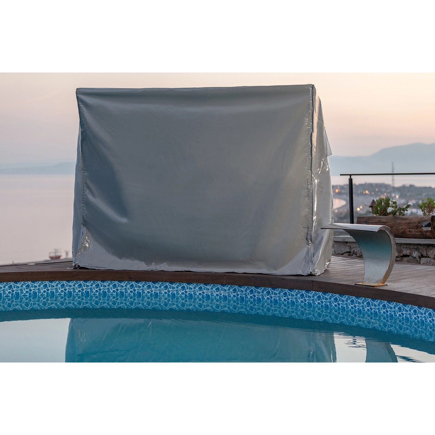 Westmann Abdeckung für Hollywoodschaukel Pera 2000 Grau 187 cm x 121 cm