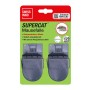 2er-Pack Swissinno SuperCat Mausefallen: Hygienische Schlagfallen mit Erdnussbutterköder.