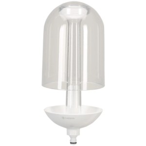 Gardena ClickUp! Vogelfutterstation: Transparenter Futterspender für den Garten.