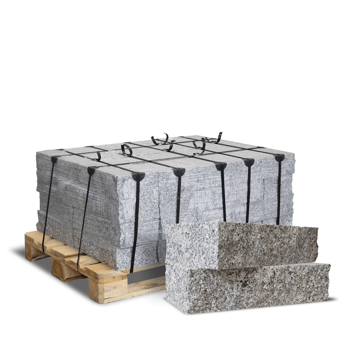 Galamio Granit Randsteine 40x20x10 900kg