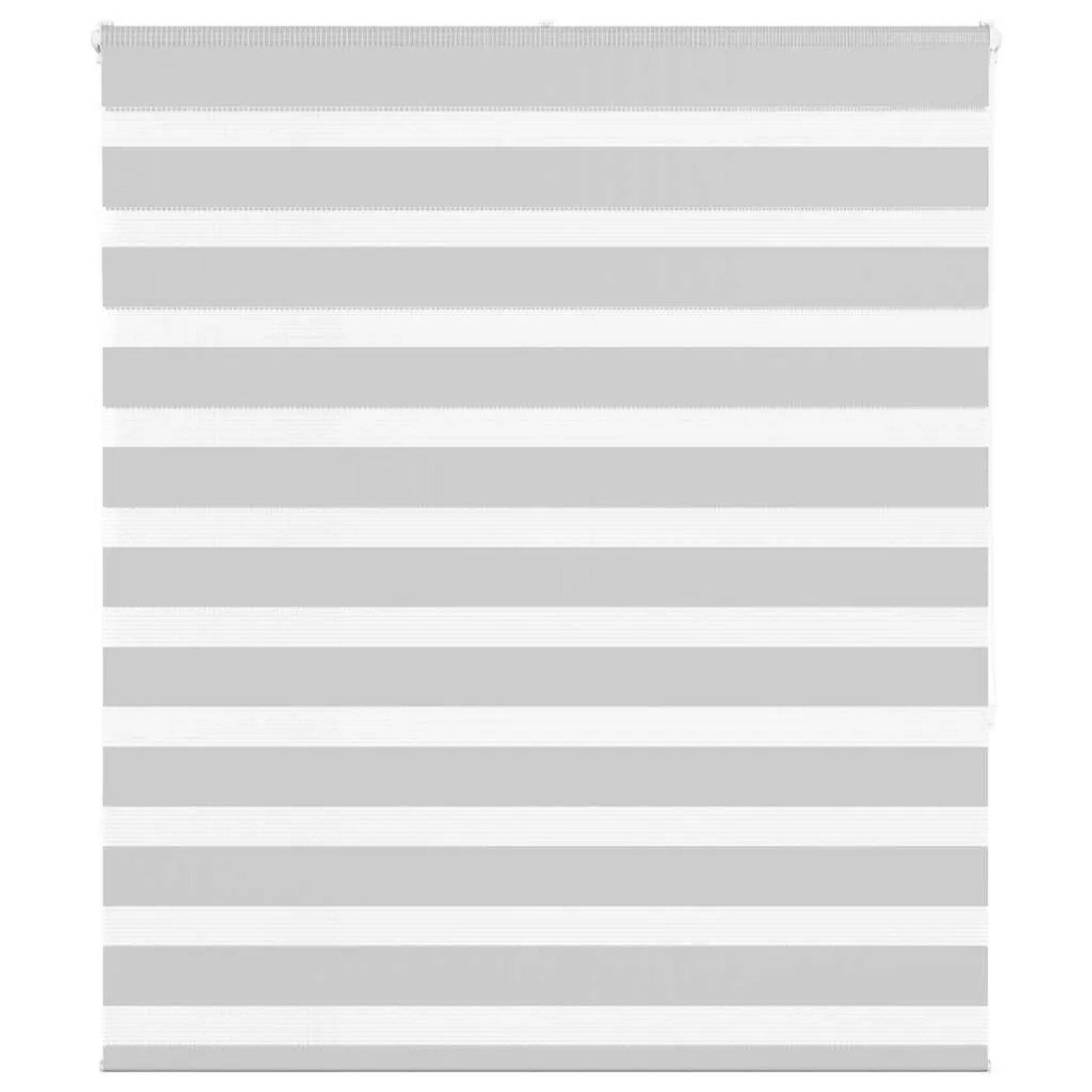 vidaXL Doppelrollo Hellgrau 125x150 cm Stoffbreite 120,9 cm Polyester 40144 günstig online kaufen