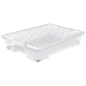 Rotho Unterbettbox Evo Easy 50 l Transparent