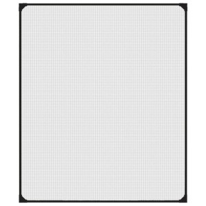 vidaXL Magnet-Insektenschutz für Fenster Anthrazit 100x120 cm 153852