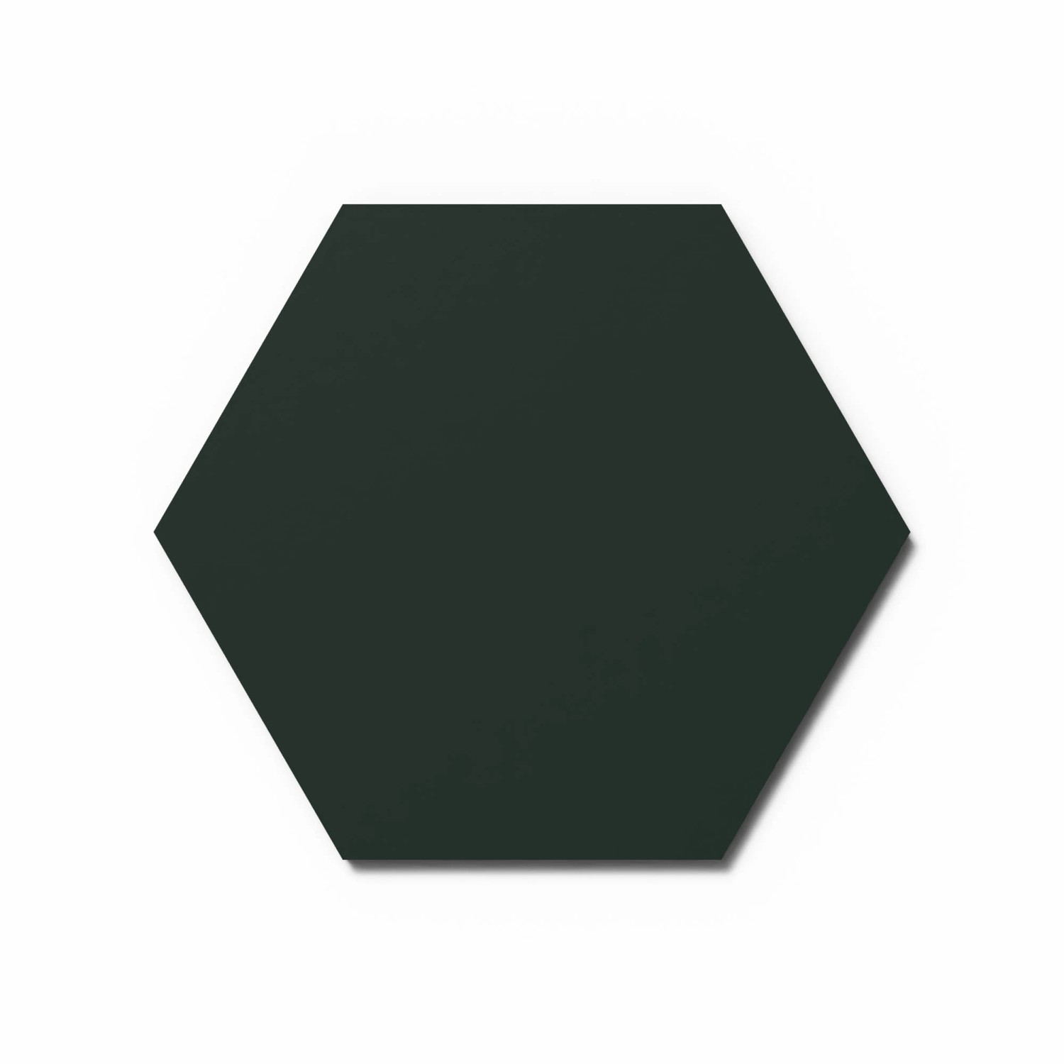 Designpaneel Hexagon Lino Conifer Clear MDF Schwarz 50 cm x 50 cm 3 Stück