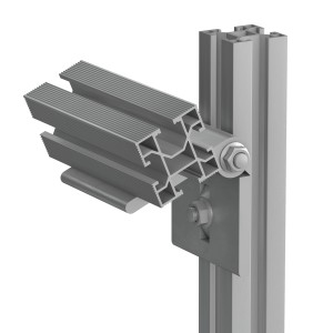 Gelenk für Solar-Aufständerung, Groß, 30° Winkel, zur Montage von Solaranlagen.