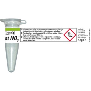 Tetra Wassertest Nitrat (NO3) zur Bestimmung des Nitratgehalts im Aquarium.