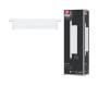 Paulmann Lightbar Ceris URail, dimmbar, signalweißes LED-Schienensystem aus Aluminium, neben der Produktverpackung.
