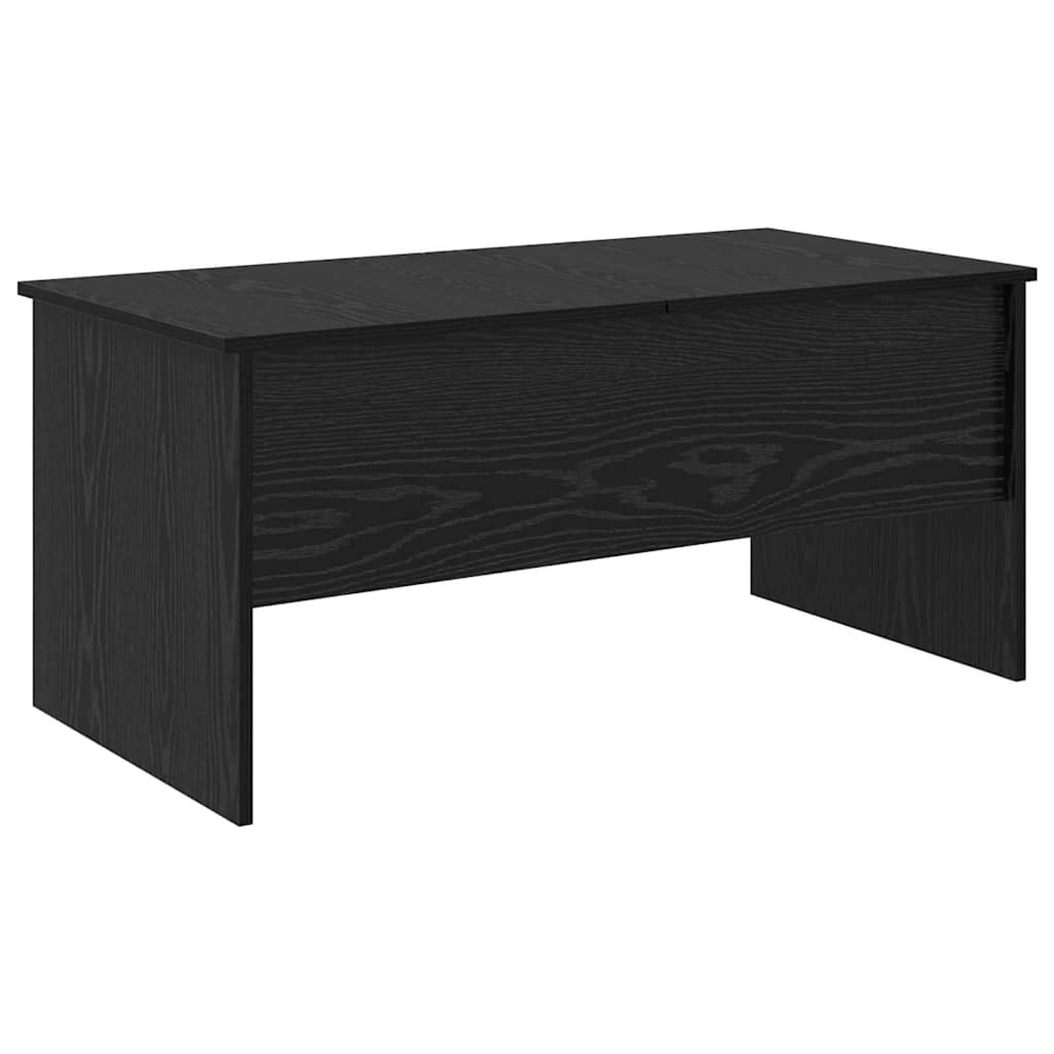 vidaXL Couchtisch Schwarz Eichen-Optik 102 x 50,5 x 46,5 cm 880718 günstig online kaufen