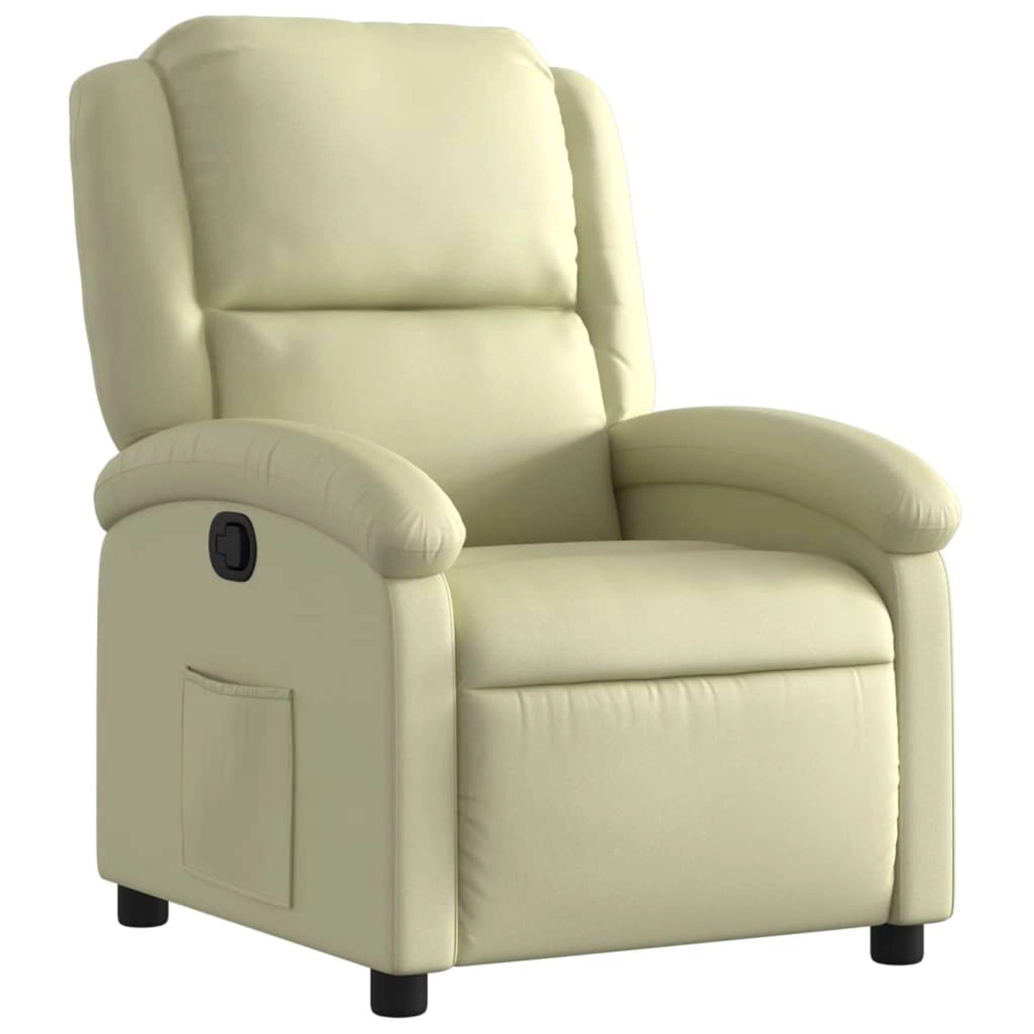 vidaXL Relaxsessel Creme Echtleder 3205922 günstig online kaufen