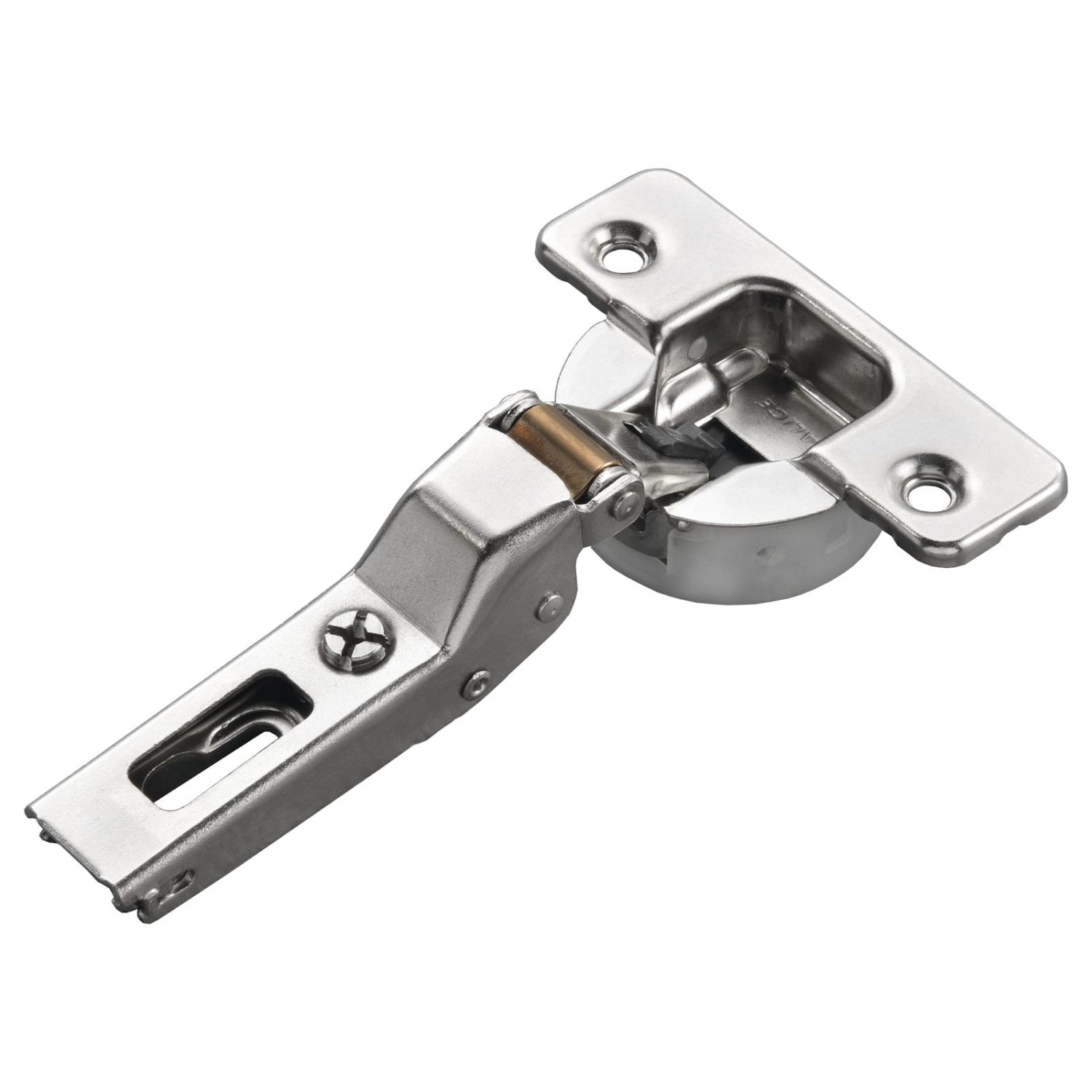 SALICE Topfband Serie 700 Mittelanschlag 110 Grad Dämpfung Einstellbar T45 Nickel Matt