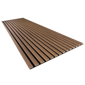 Akustikpaneel Eiche Toscana, foliert, 56,1x240cm, für Wand- und Deckenverkleidung.