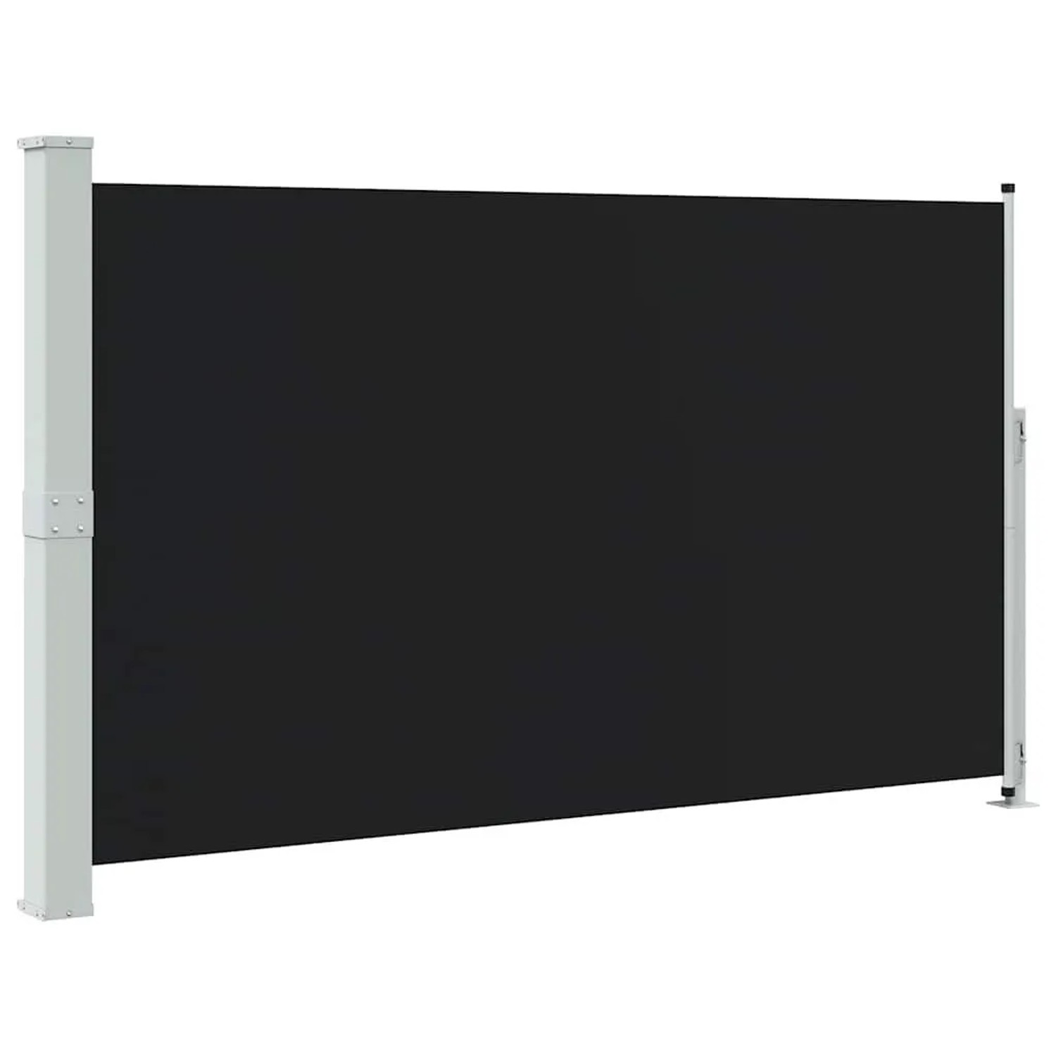 vidaXL Seitenmarkise Ausziehbar 180x300 cm Schwarz 313399