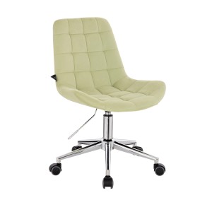 Hellgrüner Svita Micky Kinder Bürostuhl, höhenverstellbarer Schreibtischstuhl mit Rollen.