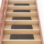 vidaXL Stufenmatten Selbstklebend 15 Stk 76x20 cm Anthrazit Rechteckig 326932_2
