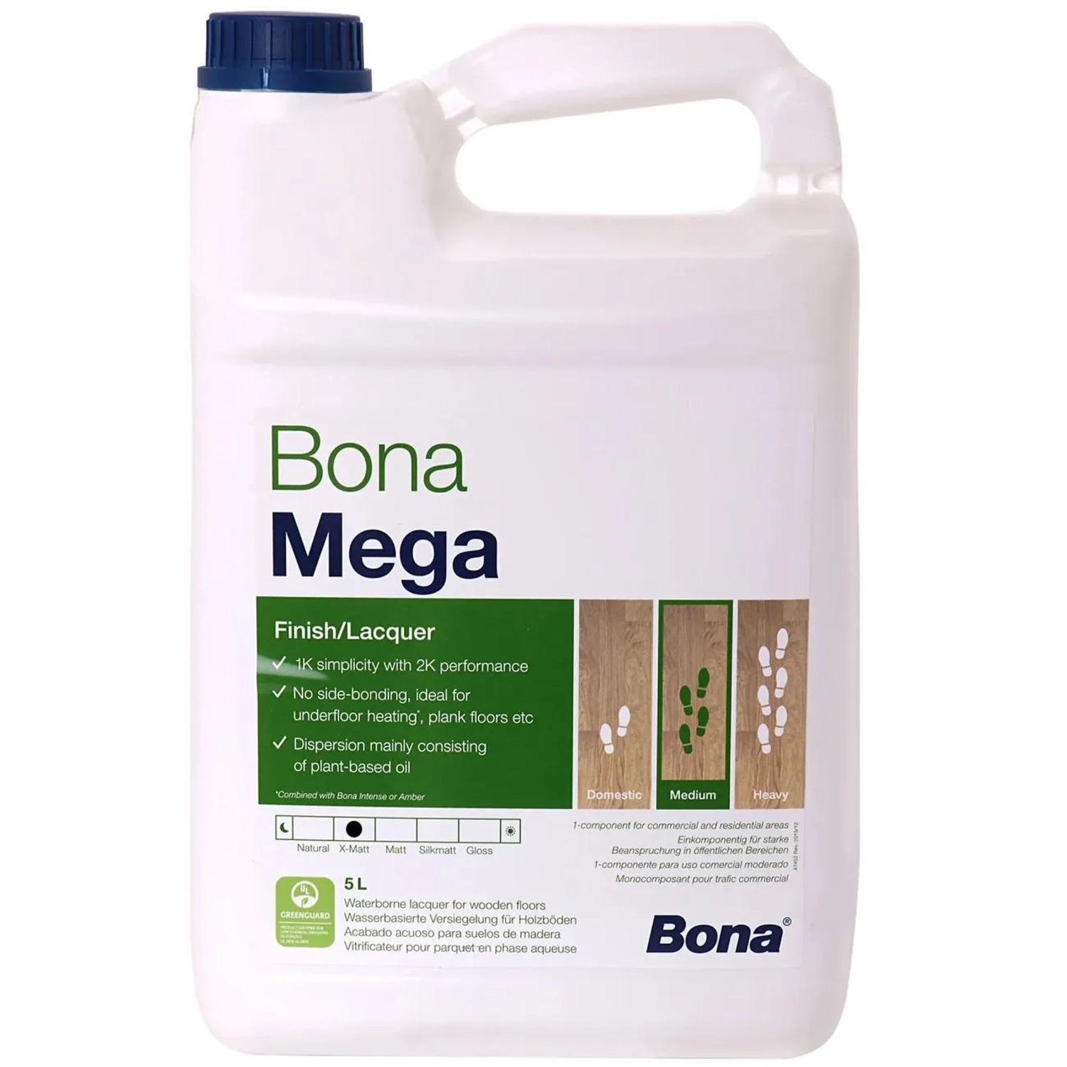 Bona Mega Parkettlack Extra Matt 5 Liter