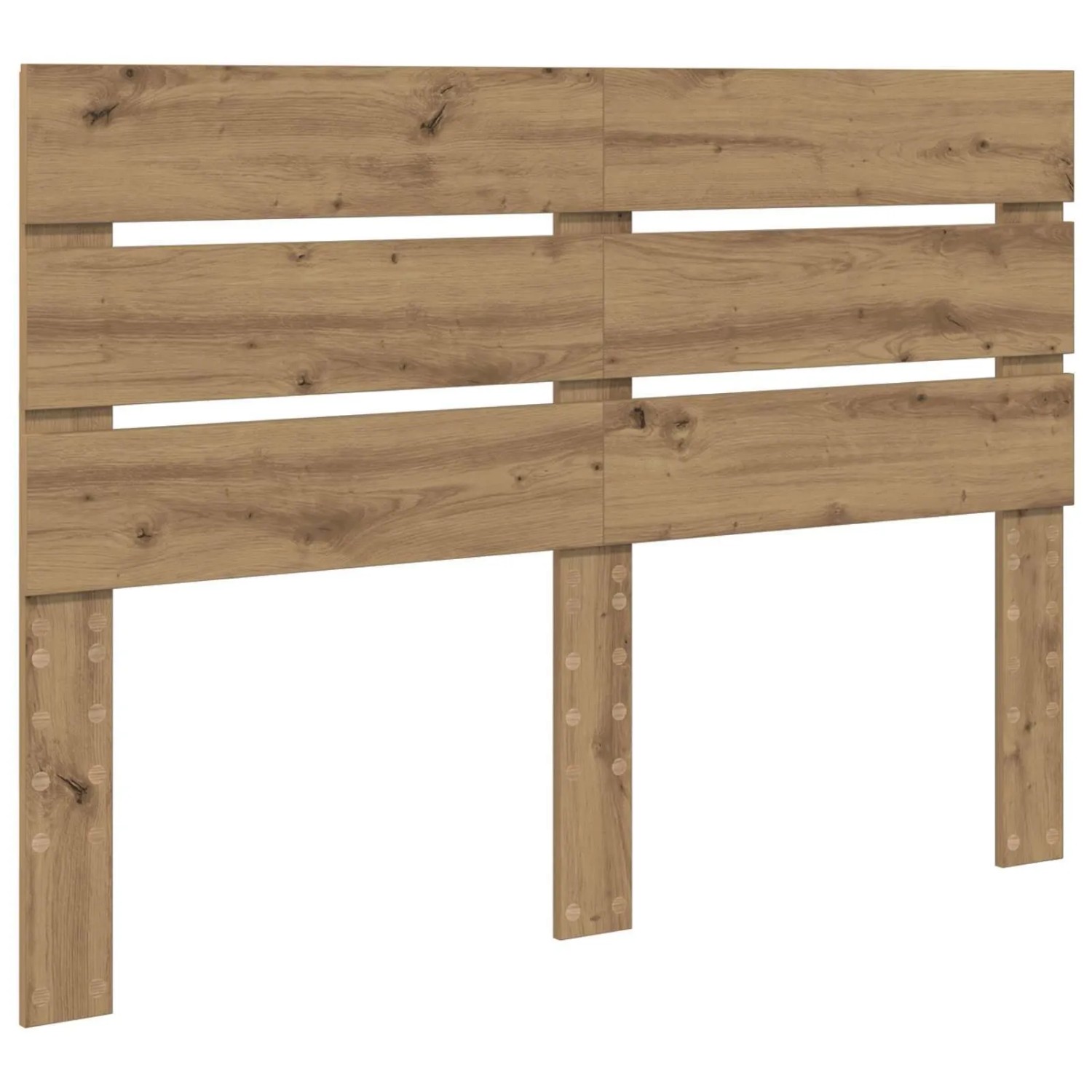 vidaXL Kopfteil mit Kopfteil Artisan-Eiche 140 cm Holzwerkstoff 887544