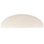 vidaXL Stufenmatten 15 Stk 65x21x4 cm Weiß Halbrund Groß 133906_7