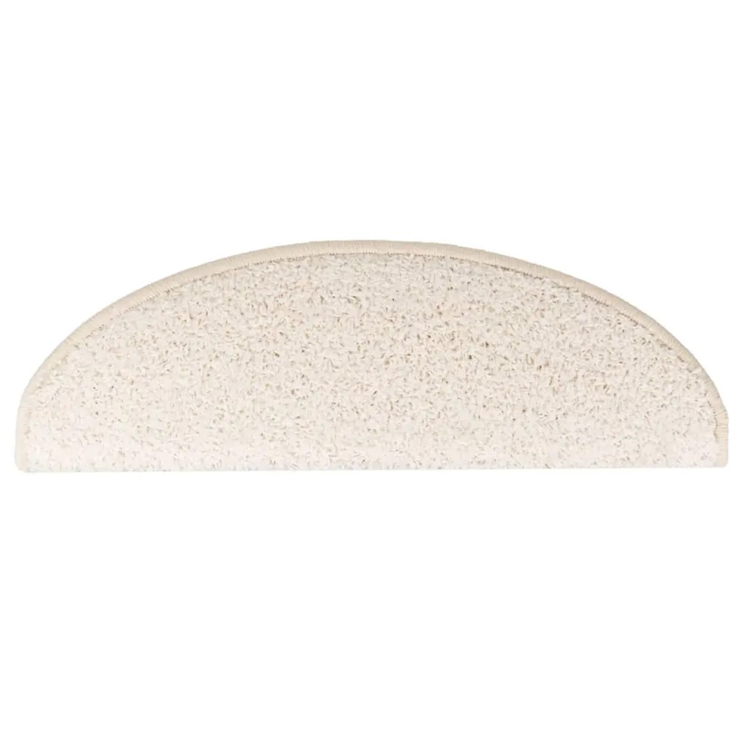 vidaXL Stufenmatten 15 Stk 65x21x4 cm Weiß Halbrund Groß 133906_7