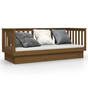 vidaXL Tagesbett Honigbraun 75x190 cm Massivholz Kiefer 821577