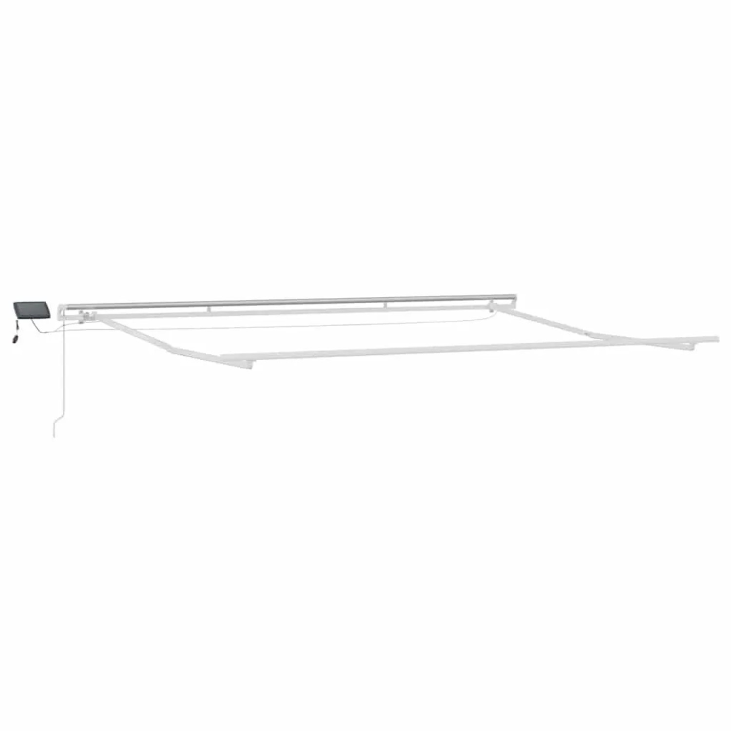 vidaXL Einziehbare Markise mit Beige 400 x 300 cm Stoff 3330608_5