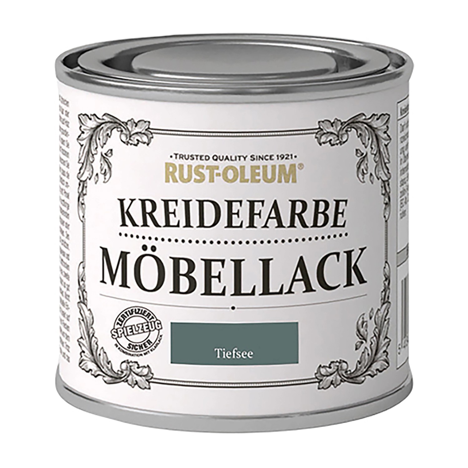 Rust-Oleum Kreidefarbe Möbellack Tiefsee 125 ml