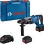 Bosch Professional Akku-Bohrhammer GBH 18V-28 DC mit Akkus, Ladegerät und XL-Boxx.