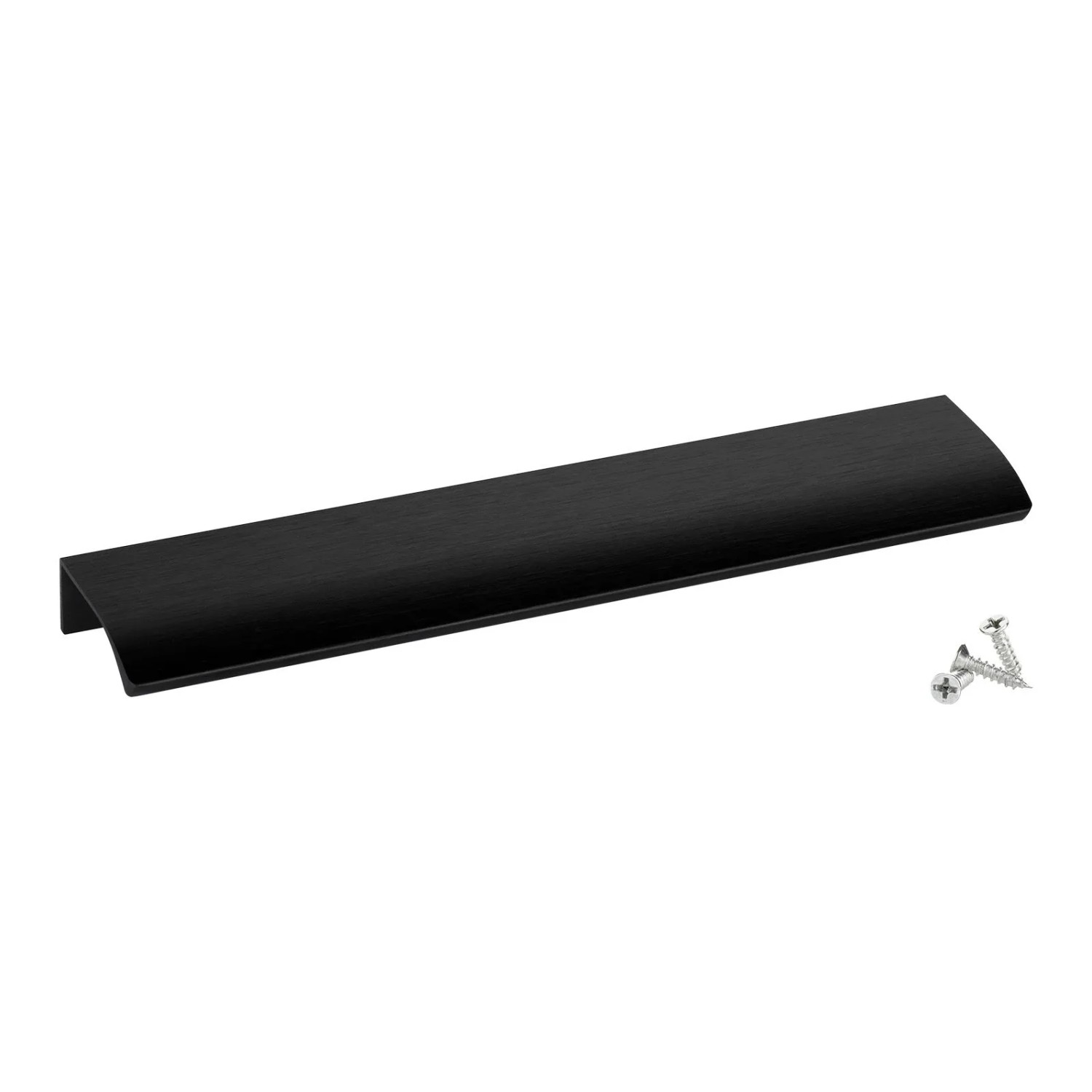 SOTECH Griffleiste BLANKETT ALEX 200 x 18 x 42 mm Aluminium Schwarz Gebürstet
