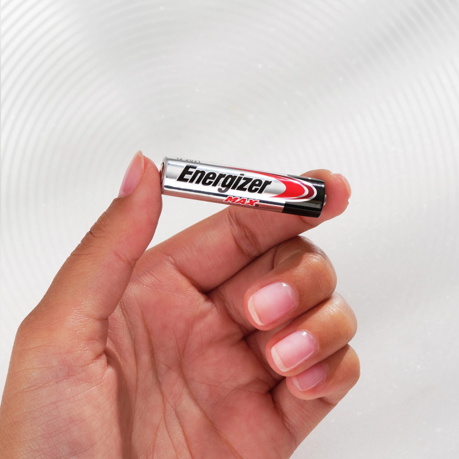 Energizer Max Micro AAA Batterie in Hand, Alkali-Mangan, langlebig.
