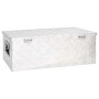 DELUKE Aluminiumbox Mit Deckel Abschließbar Alubox Deichselbox Alu Anhängerbox Werkzeugkiste Transportbox Metallkiste 80x39x30cm Silber_5