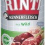 Rinti Kennerfleisch Wild, 400g Dose Hunde-Nassfutter mit hohem Fleischanteil und Omega 3.