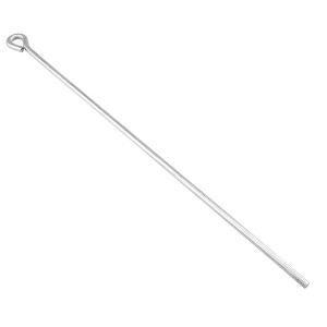 Draht mit Öse, 25 cm, für abgehängte Decken.