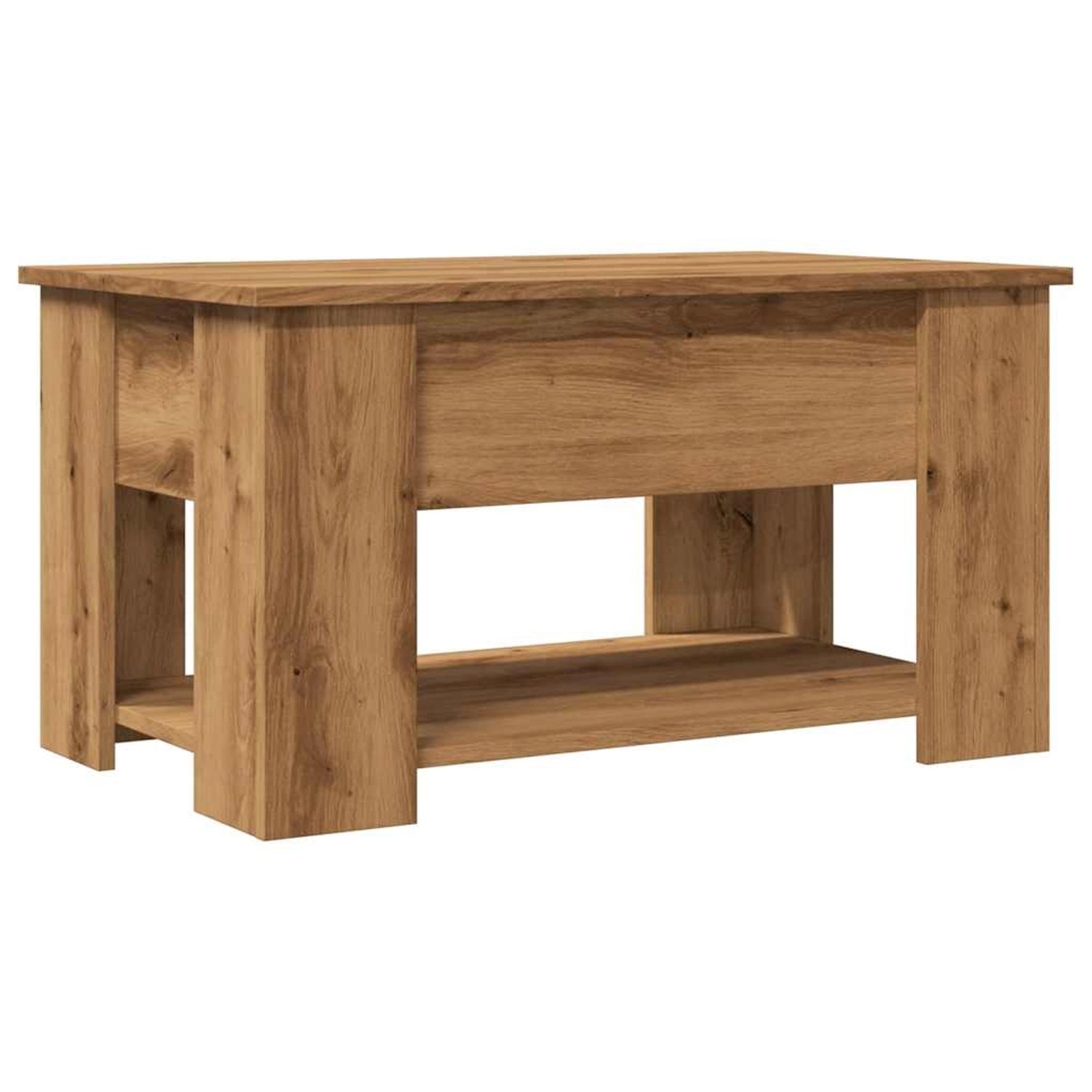 vidaXL Couchtisch Artisan-Eiche 79x49x41 cm Holzwerkstoff 856929 günstig online kaufen