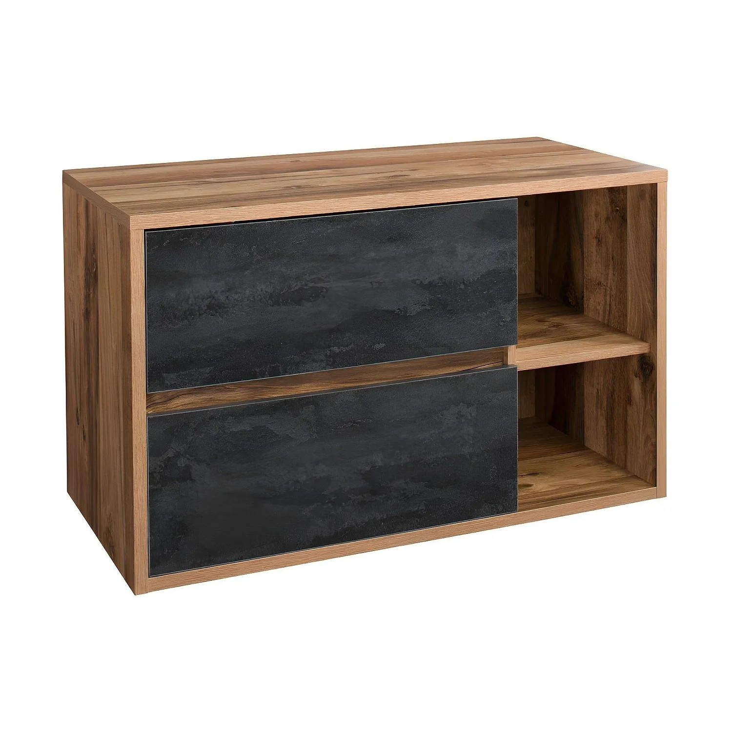 Vente-unique Waschbeckenunterschrank Tikitiki Naturfarben Hell 100 cm