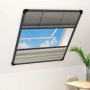 vidaXL Insektenschutz-Plissee für Fenster Alu 80x100 cm mit Jalousie 148683_2