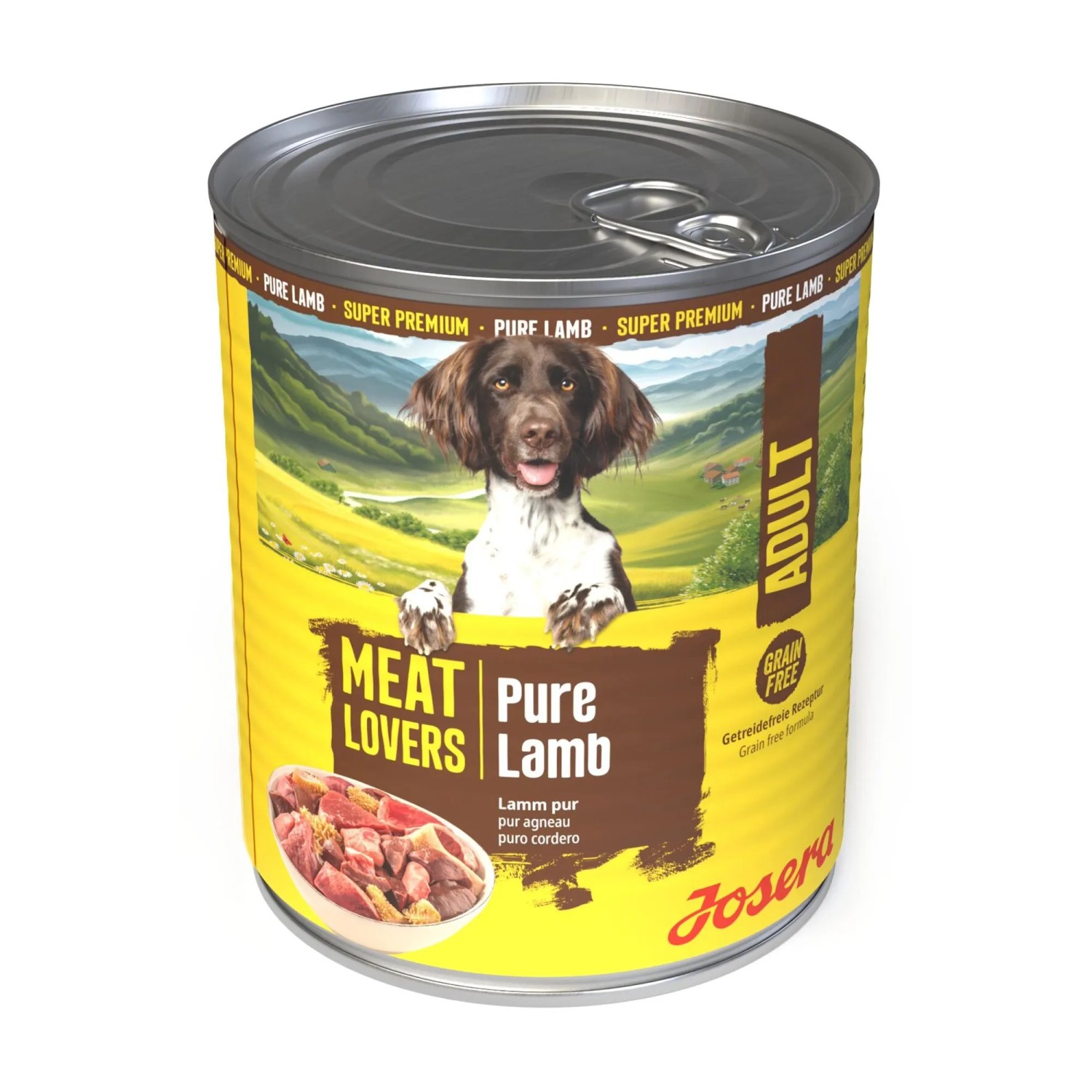 Josera Hunde-Nassfutter Meat Lovers Adult Pure Lamb 800 g