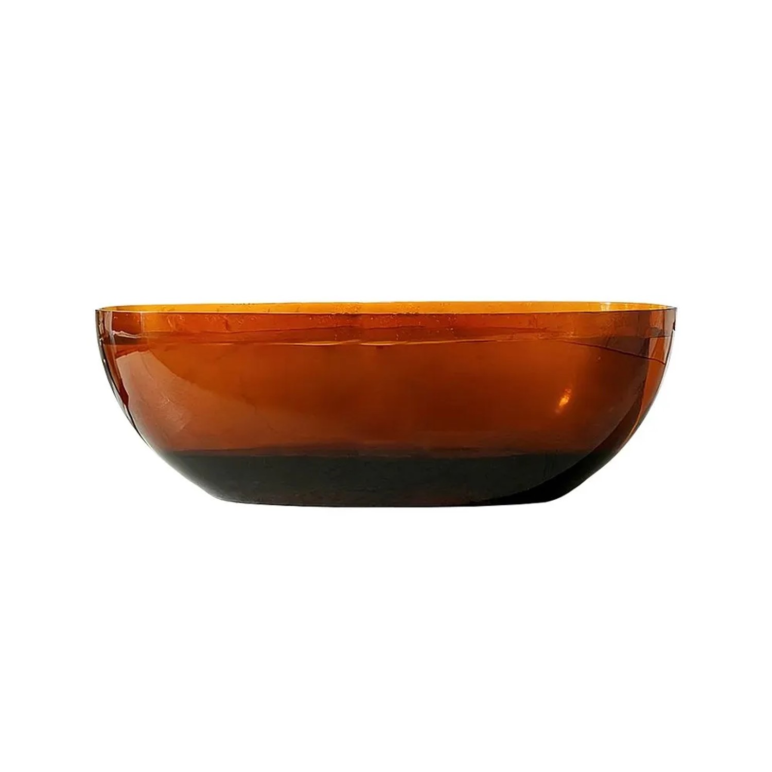 360Home Freistehende Transparente Badewanne 130 CM Farbige Badewanne TW8507T130