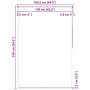 vidaXL Duschrollo 160x240 cm Seesternmuster 142863_10
