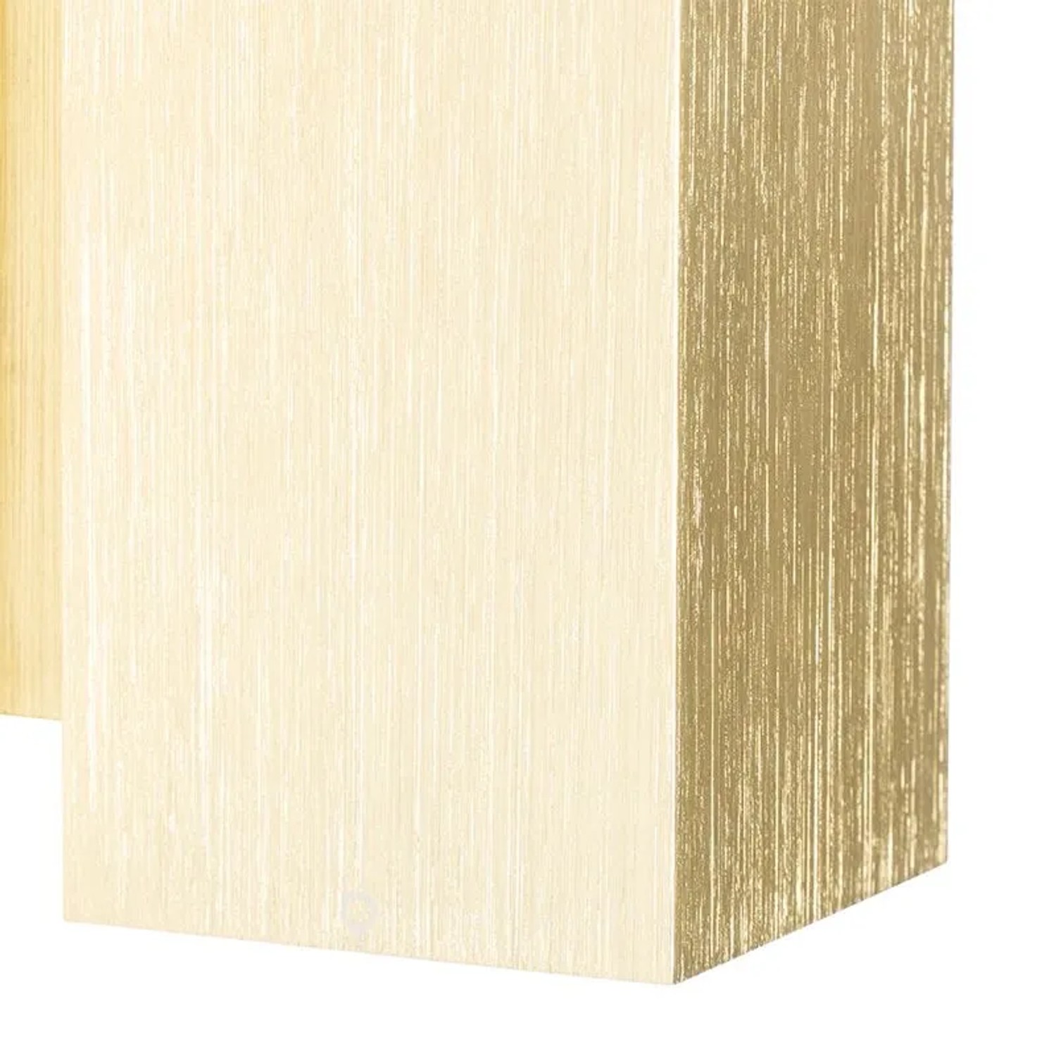 QAZQA Moderne Wandleuchte Gold Quadratisch Sandy